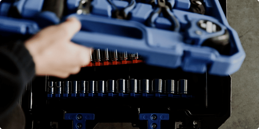 Les essentiels des coffrets à outils de mécanicien